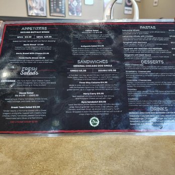 Chicago Deep Dish PIzza - Back menu - Pizza Near Me - Irving, Texas