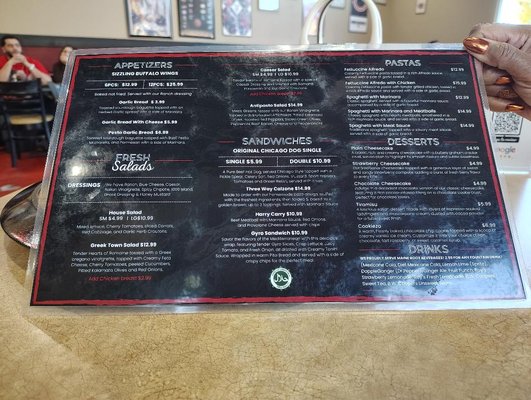 Menu photo 5 Chicago Deep Dish PIzza Irving, TX
