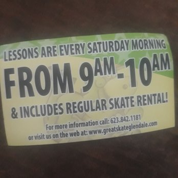 Great Skate - Isn't this awesome... For those who don't know how should go its really fun - Skating Rinks Near Me - Glendale, Arizona Great Skate - Isn't this awesome... For those who don't know how should go its really fun - Skating Rinks Near Me - Glendale, Arizona
