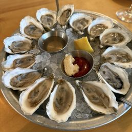 $2 happy hour oysters. $2 happy hour oysters.