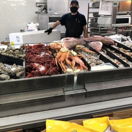 So much fresh seafood. So much fresh seafood.