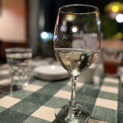 Barrel Pizza Parlour & Spaghetti House - The house white wine