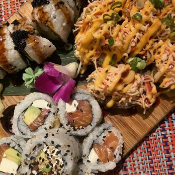 BITES Asian Kitchen + Bar - Philly Roll Ebi Tempura Roll Lava Maki - Japanese Near Me - Chicago, Illinois BITES Asian Kitchen + Bar - Philly Roll Ebi Tempura Roll Lava Maki - Japanese Near Me - Chicago, Illinois