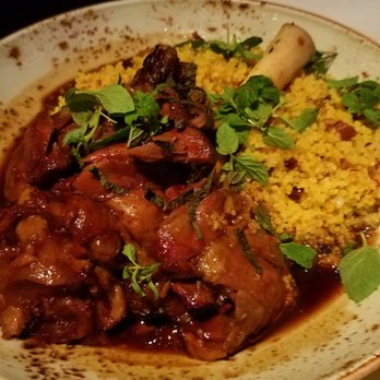 Buckeye Roadhouse - Falling off the bone Lamb Shank on a bed of Couscous. - American Near Me - Mill Valley, California Buckeye Roadhouse - Falling off the bone Lamb Shank on a bed of Couscous. - American Near Me - Mill Valley, California