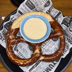 Father's Kitchen and Taphouse - Big arse pretzel w beer cheese!