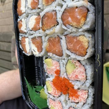 Yoyogi Sushi - Crispy Salmon Crunch, Philadelphia Roll, and California Roll - Sushi Bars Near Me - Gaithersburg, Maryland Yoyogi Sushi - Crispy Salmon Crunch, Philadelphia Roll, and California Roll - Sushi Bars Near Me - Gaithersburg, Maryland