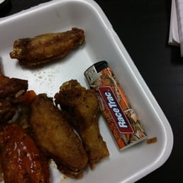 The size of the wings! They are extremely small and disrespectful The size of the wings! They are extremely small and disrespectful