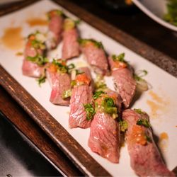 Wagyu nigiri