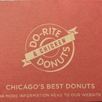 Do-Rite Donuts & Chicken - Famous red box - Donuts Near Me - Tinley Park, Illinois
