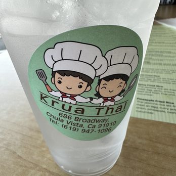 Krua Thai - H20 - Thai Near Me - Chula Vista, California Krua Thai - H20 - Thai Near Me - Chula Vista, California