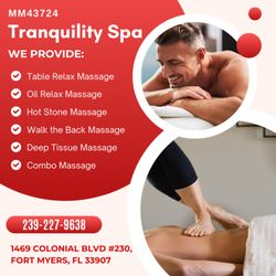 Tranquility Spa - Check out our services and benefits