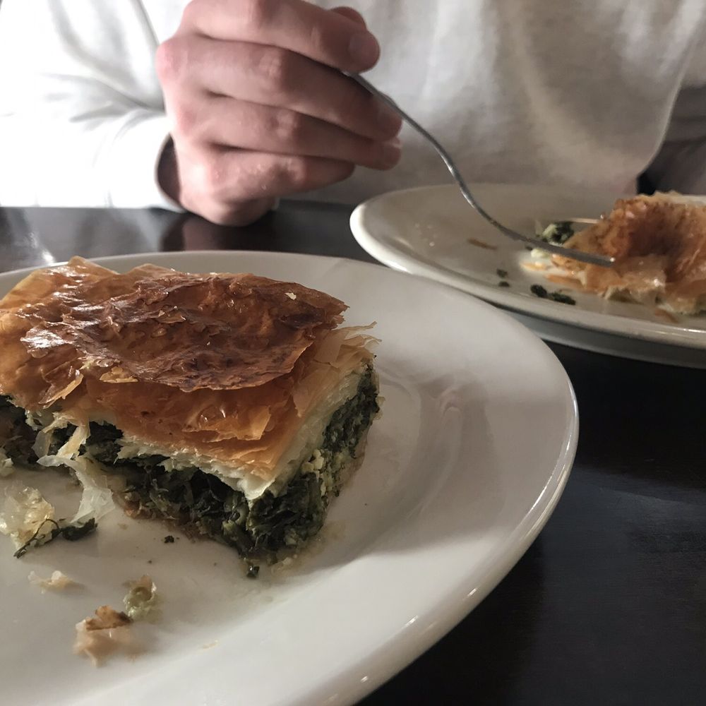 Zorba's Souvlaki Plus - Spinach pie - Greek Near Me - Astoria, New York Zorba's Souvlaki Plus - Spinach pie - Greek Near Me - Astoria, New York
