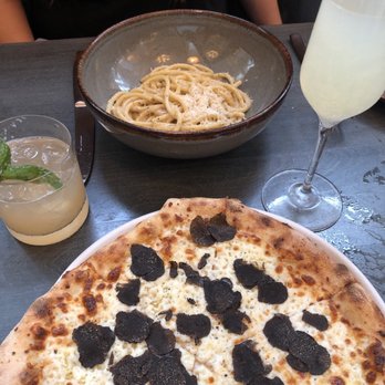 Provisional Kitchen - Truffle pizza & cacio e Pepe (Sunday's only) - Breakfast & Brunch Near Me - San Diego, California Provisional Kitchen - Truffle pizza & cacio e Pepe (Sunday's only) - Breakfast & Brunch Near Me - San Diego, California