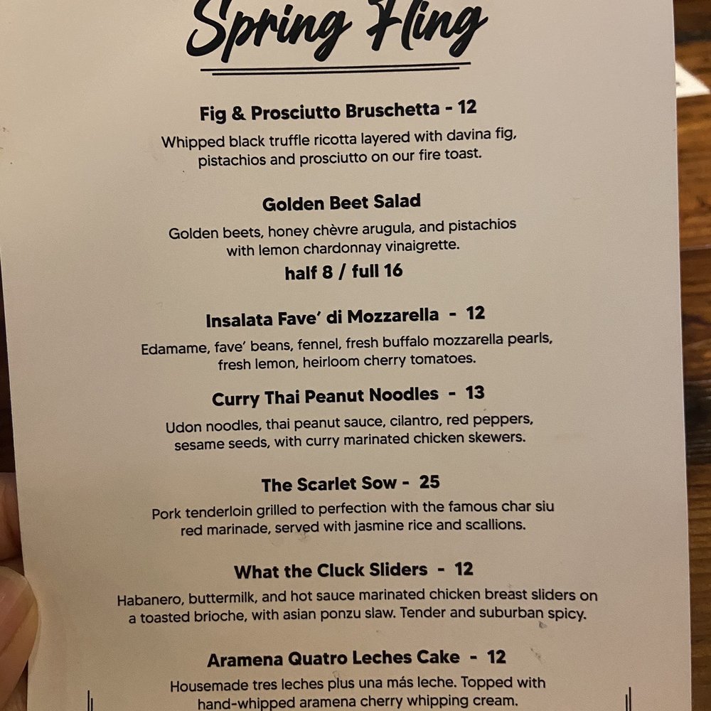 Kitchen and Rail - Seasonal Menu (Spring Fling) - Bars Near Me - Eagan, Minnesota Kitchen and Rail - Seasonal Menu (Spring Fling) - Bars Near Me - Eagan, Minnesota