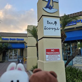 Ben Scoops - Look for this sign in the parking lot - Ice Cream & Frozen Yogurt Near Me - Torrance, California