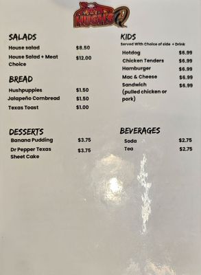 Menu photo 3 Hugh’s Q Hickory, NC