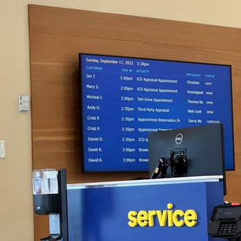 CarMax - The appointment board - Used Car Dealers Near Me - Canoga Park, California