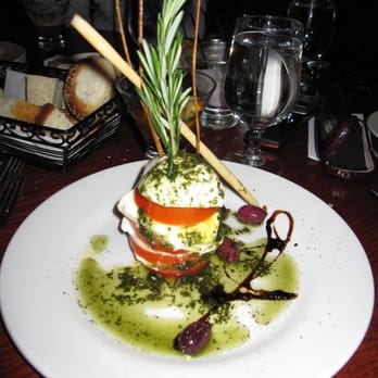 Meta - Fresh tomato and mozzarella with roasted yellow pepper oil. Yum. - Italian Near Me - Oceanside, New York