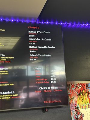Menu photo 3 Bubbas Tacos Ontario, CA Menu photo 3 Bubbas Tacos Ontario, CA