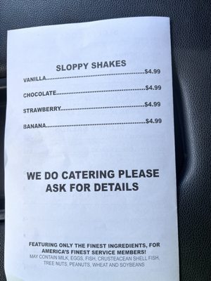 Menu photo 1 Sloppy Sailors Norfolk, VA Menu photo 1 Sloppy Sailors Norfolk, VA