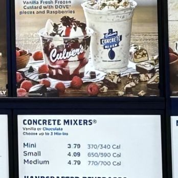 Culver's - Menu - Ice Cream & Frozen Yogurt Near Me - Madison, Alabama Culver's - Menu - Ice Cream & Frozen Yogurt Near Me - Madison, Alabama