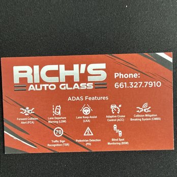 Rich's Auto Glass - Business card - Windshield Installation & Repair Near Me - Bakersfield, California Rich's Auto Glass - Business card - Windshield Installation & Repair Near Me - Bakersfield, California