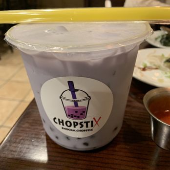 Chopstix - Thai Tea Taro w boba - Vietnamese Near Me - Chattanooga, Tennessee Chopstix - Thai Tea Taro w boba - Vietnamese Near Me - Chattanooga, Tennessee