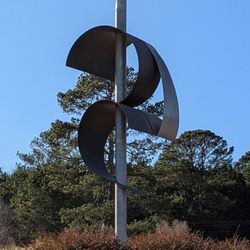Cramerton Public Art - Spirit (Stuart Cramer) by Jan Craft, Belmont/Cramerton