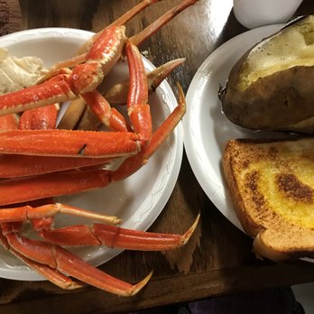 Harry's Place - crab legs, potatoes and a baked potato - Steakhouses Near Me - Elkin, North Carolina