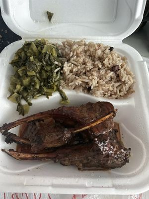 Falla The Smoke Jamaican Food by null