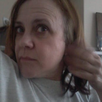 Antinas Salon & Boutique - These are NOT thin, face-framing partial highlights that I wanted. Had STUDENT at Empire Beauty school fix Julie's mess. - Hair Salons Near Me - Carnegie, Pennsylvania