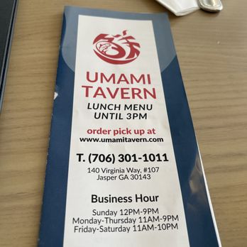 Umami Tavern - Sushi Bars Near Me - Jefferson, Georgia Umami Tavern - Sushi Bars Near Me - Jefferson, Georgia