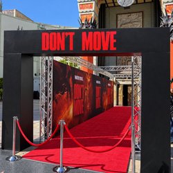 Red Carpet Systems - Movie premiere set up at the TCL