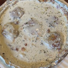 Stuffed Mushrooms with Alfredo Sauce Stuffed with Seafood