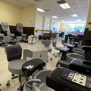 Goda Nail Spa - View of salon from the rear looking toward the front desk. - Nail Salons Near Me - Tamarac, Florida Goda Nail Spa - View of salon from the rear looking toward the front desk. - Nail Salons Near Me - Tamarac, Florida