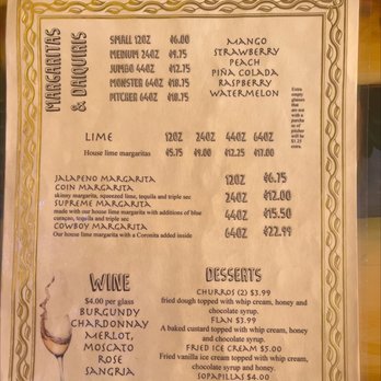 La Fiesta - a menu for a mexican restaurant - Mexican Near Me - Abilene, Kansas La Fiesta - a menu for a mexican restaurant - Mexican Near Me - Abilene, Kansas