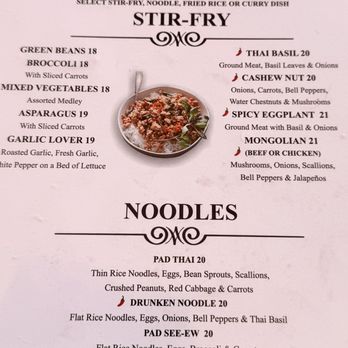 Chef's Choice Noodle Bar - Thai Near Me - Bakersfield, California