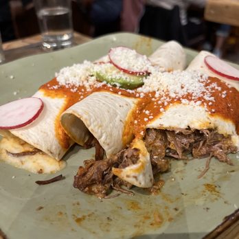 Fish Gaucho - Short rib enchiladas - Mexican Near Me - Paso Robles, California