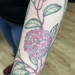 Davidian Tattoo Studio - Part of the tattoo