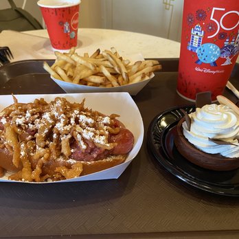 Casey's Corner - 50th Celebration Hot Dog - Hot Dogs Near Me - Orlando, Florida