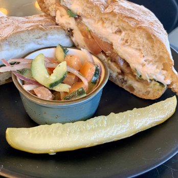 Rebel Cheese - The kind Caprese sandwich - Vegan Near Me - Austin, Texas Rebel Cheese - The kind Caprese sandwich - Vegan Near Me - Austin, Texas