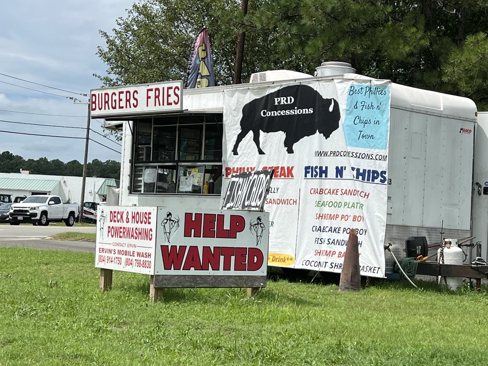 PRD CONCESSIONS Updated August 2024 625 Richmond Tappahannock Hwy