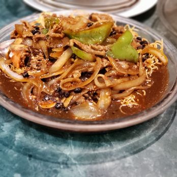 Chinatown Express - Beef black bean sauce crispy pan fried noodles - Cantonese Near Me - Washington, DC, District of Columbia