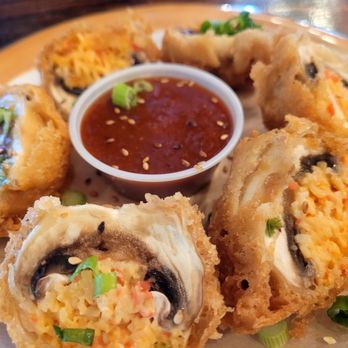 Kimchichanga - Mushroom poppers - Korean Near Me - Riverside, California Kimchichanga - Mushroom poppers - Korean Near Me - Riverside, California