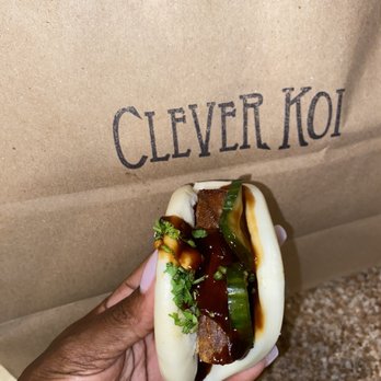The Clever Koi - Pork Belly Steamed bun - Asian Fusion Near Me - Phoenix, Arizona The Clever Koi - Pork Belly Steamed bun - Asian Fusion Near Me - Phoenix, Arizona