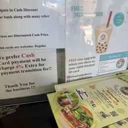 Nice deal for students Nice deal for students