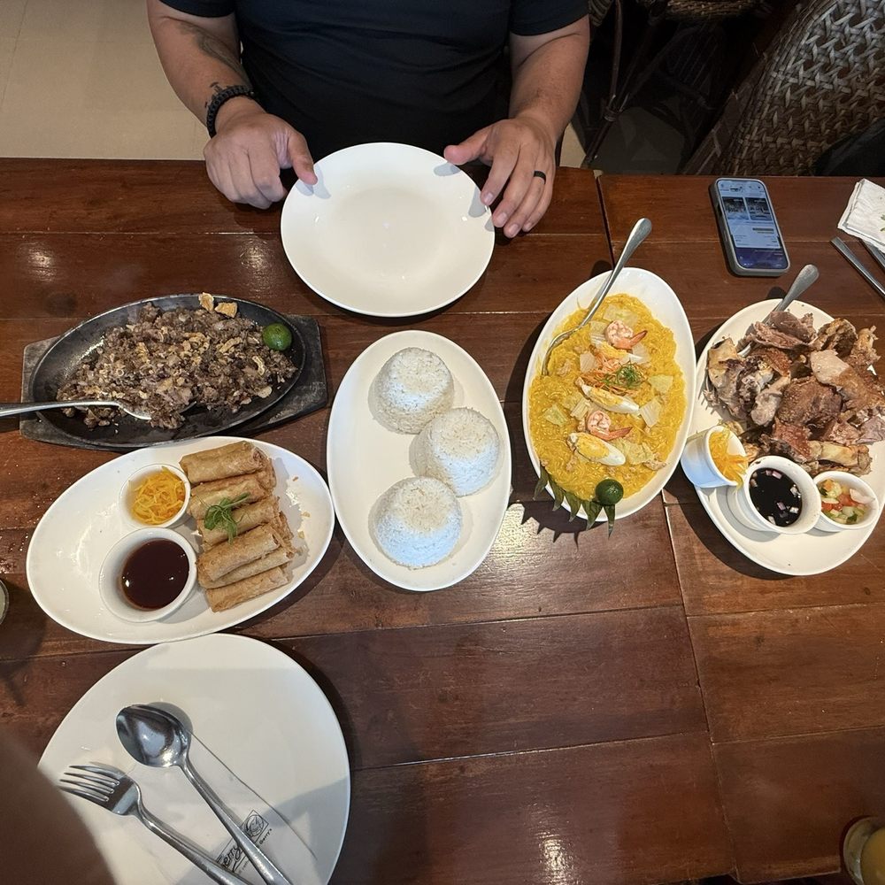 Gerry's Grill - Sisig  Lumpia Shanghai  Crispy pata  Pancit palabok - Filipino Near Me - Malay, AKL