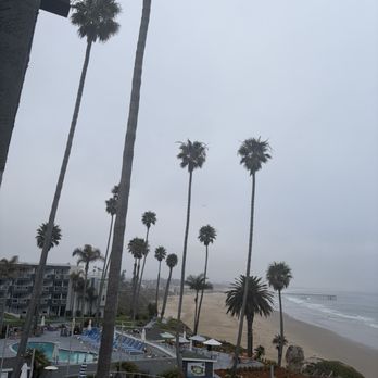 SeaCrest OceanFront Hotel - Our room was located by the adults hot tub, fire pits and  beach stairway 10/10 - Hotels Near Me - Pismo Beach, California