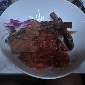 Reserve Kitchen & Cocktails - Drunken Pasta (spicy) with lamb chops - Cigar Bars Near Me - Conyers, Georgia Reserve Kitchen & Cocktails - Drunken Pasta (spicy) with lamb chops - Cigar Bars Near Me - Conyers, Georgia