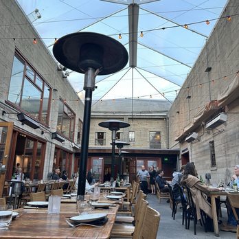 Foreign Cinema - Courtyard seating while there's still light out - Breakfast & Brunch Near Me - San Francisco, California
